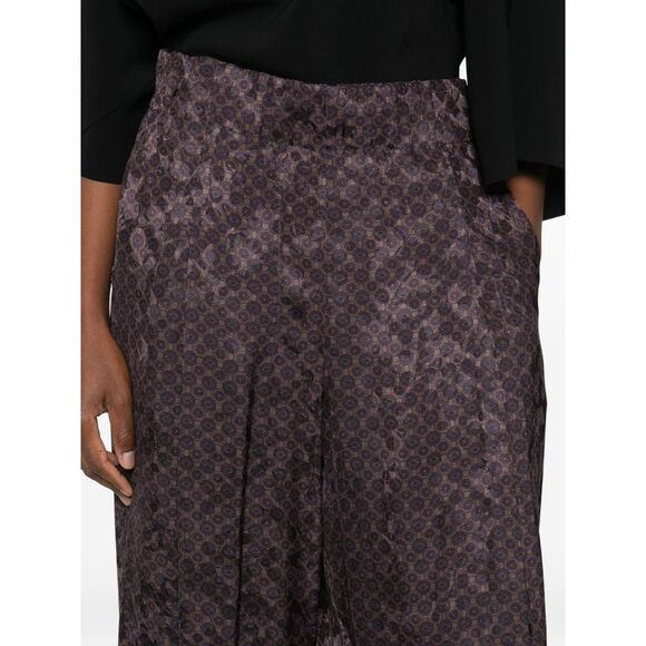 Dries Van Noten Women Pila Cotton Trousers